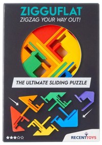 Logikai játék Zigguflat Puzzle – RecentToys