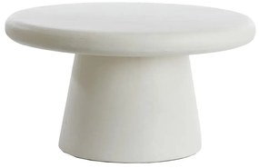 Fehér kerek dohányzóasztal ø 70 cm Kulona – Light &amp; Living