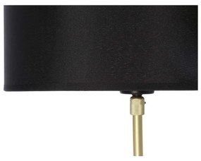 Fekete állólámpa (magasság 154 cm) Tegola – Candellux Lighting