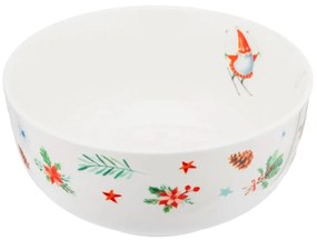 Altom Porcelán tál Téli törpék 14 cm, 600 ml