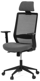 Fekete Hálós Irodai Szék Szinkron Mechanikával. KA-V3329 BK