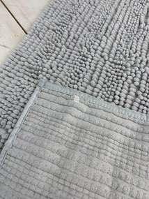 Textil szürke (grey) fürdőszobai szőnyeg 50x80 cm