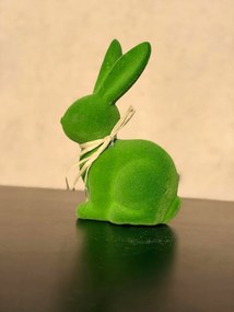 Húsvéti Nyuszi Figura Dekoráció Zöld