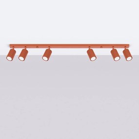 Téglavörös spotlámpa 6,5x117 cm Gleam – Sollux