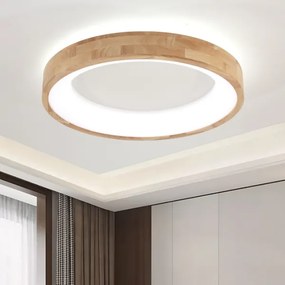 Brilagi-LED FALCON WOOD mennyezeti lámpatest LED/40W/230V 3000/4000/6000K 60 cm fa kivitel