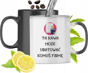 Mágikus Bögre Könyvelőnek Színváltós, fényképes nyomattal