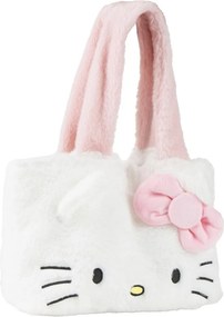 Hello Kitty White plüss shopping bag, bevásárlótáska 30 cm