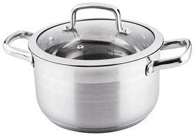 Lamart - Fazék fedővel 22 cm rozsdamentes acél