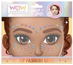 WOW Generation Megan arcmatrica öntapadós strasszokkal