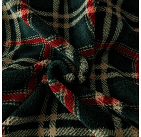 Mikroplüss ágyneműhuzat GLENMOORE zöld Ágyneműhuzat mérete: 2 db 70 x 90 cm | 200 x 220 cm