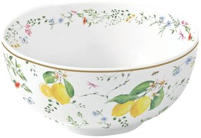 Porcelántálka 12cm, Fleurs et Citrons