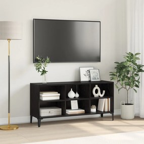 Fekete tölgy TV állvány Fekete tölgy Forgácslap Szabványos