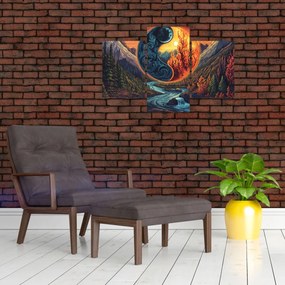 Kép - Elemi erők (90x60 cm)
