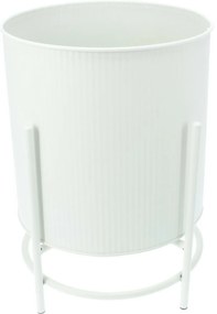 Celano fehér fém virágállvány-készlet, 2 db