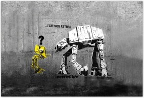 Poszterek 200x135 Banksy I am your father