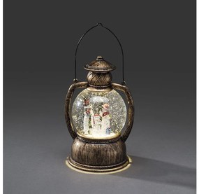 LED Karácsonyi dekoráció LED/3xLR14 hóember