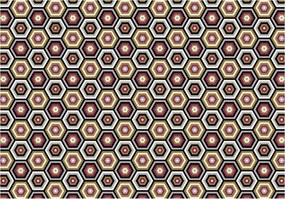 Fotótapéta Geometriai hatszögek Absztrakt Ritmus Színek 416x290 +ragasztó