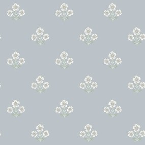 Holden Decor Tales of the Manor Isadora kék virágos vlies tapéta – 91992