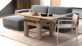 Savelli Cassino Magasítható/bővíthető étkező és dohányzóasztal Walnut