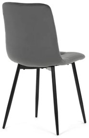 Szürke Bársony Étkezőszék. CT-281 GREY4