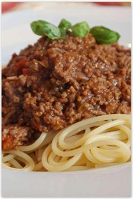 Poszterek 80x120 Spagetti hússal