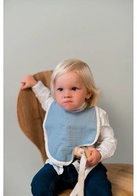 Paris szürke muszlin előke - Kindsgut