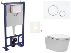 Fali WC szett SAT előtétfalas szereléshez + SAT Brevis WC SIKOSSBR76