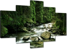 Festmények 150x105 Folyó a Tátrában