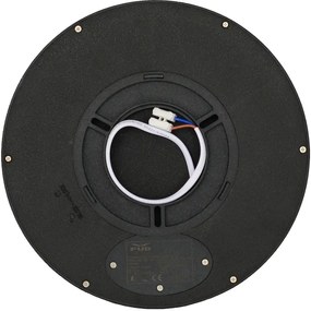 Fulgur s-42585-LED Mennyezeti lámpa érzékelővel NOMY-S 18W/230V 3000/4000/6000K IP40 fekete