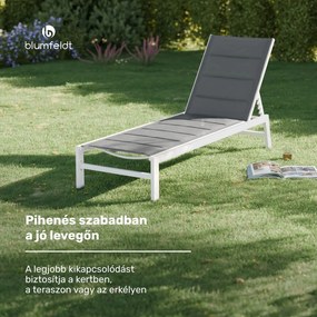 Renazzo Lounge napozóágy | 120 kg teherbírás | 5 fokozat | vízlepergető