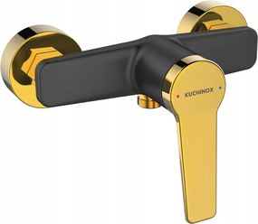 Fali Zuhany Csaptelep Arany-fekete Szett