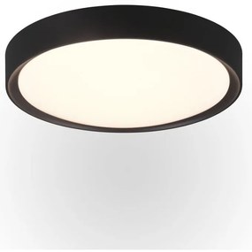 Matt fekete LED mennyezeti lámpa ø 33 cm Clarimo – Trio