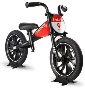 QPlay - Tolós bicikli FEDURO fekete/piros