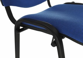 Irodai szék, kék, ISO NEW
