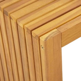 Dohányzóasztal Barna 90 x 45 x 35 cm tömör akácfa