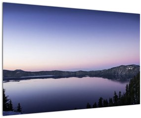 A tó képe (90x60 cm)
