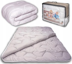 Paplan Ágyneműhuzat Egész Éves Meleg Ágytakaró Antiallergén Lila 160x200cm