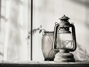 Poszter 100x75cm Lámpa az árnyékokban