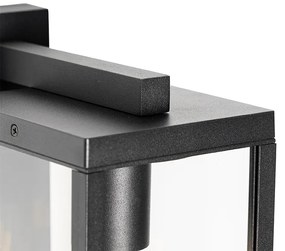 Ipari kültéri fali lámpa fekete IP44 - Charlois