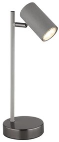 Globo 57911TS - Asztali lámpa ROBBY 1xGU10/5W/230V szürke/antracit