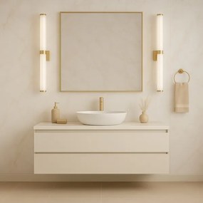 Argon 8926 - BATUMI LED fürdőszobai tükörvilágítás, 24W, 230V, 3000K, IP44, arany