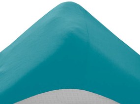 Jersey türkiz lepedő 180x200 cm Grammsúly: Lux (190 g/m2)