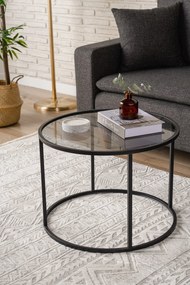Dohányzóasztal Startis - Black 60