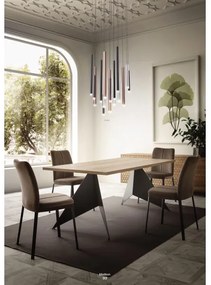 Redo 01-2044 - LED Csillár zsinóron MADISON LED/4W/230V réz