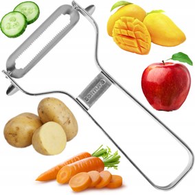 Hámozó Samura Vízszintes Zöldség-gyümölcs Kaparó Strapabíró Fogazott