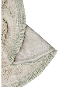 Bézs pamut gyerek játszószőnyeg ø120 cm Island – Lorena Canals