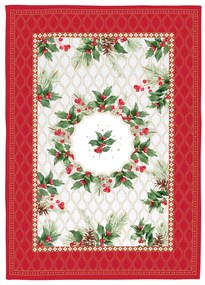 Karácsonyi Konyharuha szett 2 db-os pamut Christmas Berries