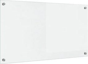 vidaXL Konyhai splashback Átlátszó 90 x 50 cm edzett üveg