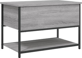 vidaXL szürke sonoma színű szerelt fa tárolópad 70 x 42,5 x 47 cm