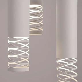 Sollux SL.1689 - Csillár zsinóron LAMI 3xGU10/10W/230V fehér